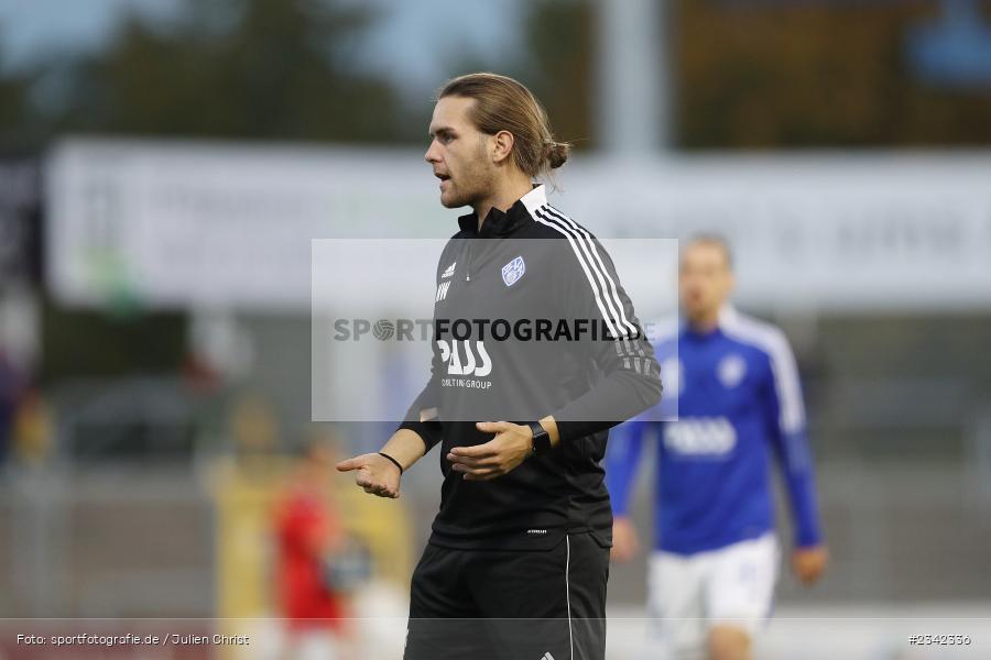 Nico Wegmann, Stadion am Schönbusch, Aschaffenburg, 07.10.2022, sport, action, BFV, Fussball, Oktober 2022, Saison 2022/2023, Spiel-Nr. 152, 16. Spieltag, Regionalliga Bayern, TSV, SVA, TSV Rain/Lech, SV Viktoria Aschaffenburg - Bild-ID: 2342336