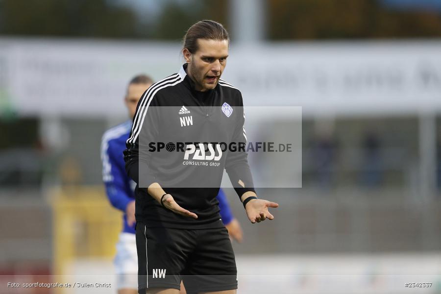 Nico Wegmann, Stadion am Schönbusch, Aschaffenburg, 07.10.2022, sport, action, BFV, Fussball, Oktober 2022, Saison 2022/2023, Spiel-Nr. 152, 16. Spieltag, Regionalliga Bayern, TSV, SVA, TSV Rain/Lech, SV Viktoria Aschaffenburg - Bild-ID: 2342337 Nico Wegmann, Stadion am Schönbusch, Aschaffenburg, 07.10.2022, sport, action, BFV, Fussball, Oktober 2022, Saison 2022/2023, Spiel-Nr. 152, 16. Spieltag, Regionalliga Bayern, TSV, SVA, TSV Rain/Lech, SV Viktoria Aschaffenburg - Bild-ID: 2342337