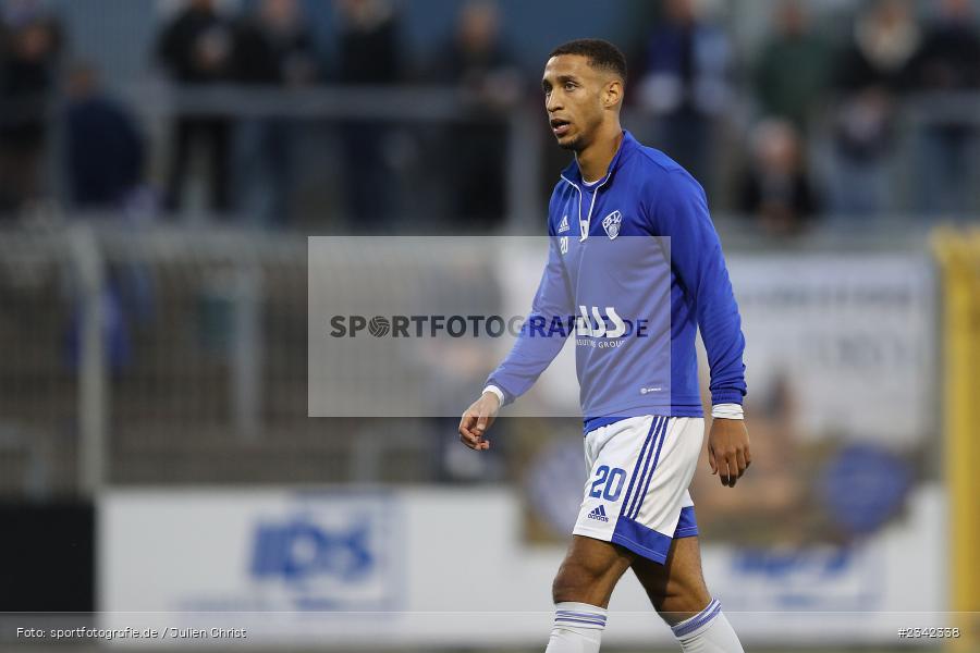 Felix Metzler, Stadion am Schönbusch, Aschaffenburg, 07.10.2022, sport, action, BFV, Fussball, Oktober 2022, Saison 2022/2023, Spiel-Nr. 152, 16. Spieltag, Regionalliga Bayern, TSV, SVA, TSV Rain/Lech, SV Viktoria Aschaffenburg - Bild-ID: 2342338