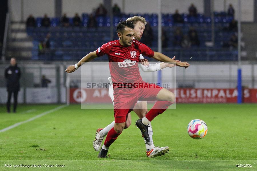Roberto Desch, Stadion am Schönbusch, Aschaffenburg, 07.10.2022, sport, action, BFV, Fussball, Oktober 2022, Saison 2022/2023, Spiel-Nr. 152, 16. Spieltag, Regionalliga Bayern, TSV, SVA, TSV Rain/Lech, SV Viktoria Aschaffenburg - Bild-ID: 2342352