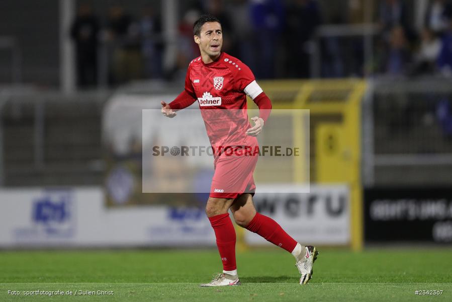 Stefan Müller, Stadion am Schönbusch, Aschaffenburg, 07.10.2022, sport, action, BFV, Fussball, Oktober 2022, Saison 2022/2023, Spiel-Nr. 152, 16. Spieltag, Regionalliga Bayern, TSV, SVA, TSV Rain/Lech, SV Viktoria Aschaffenburg - Bild-ID: 2342367