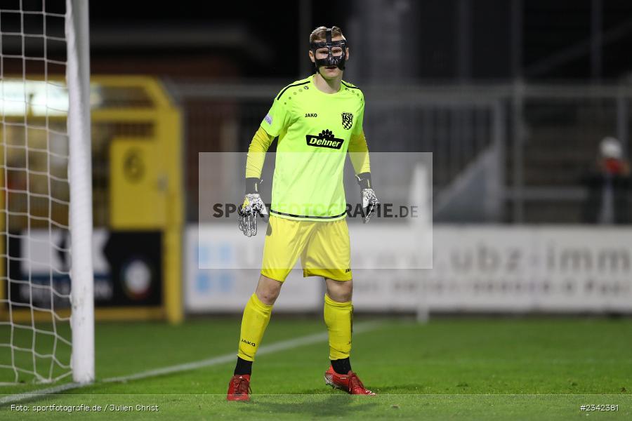 Vincent Uder, Stadion am Schönbusch, Aschaffenburg, 07.10.2022, sport, action, BFV, Fussball, Oktober 2022, Saison 2022/2023, Spiel-Nr. 152, 16. Spieltag, Regionalliga Bayern, TSV, SVA, TSV Rain/Lech, SV Viktoria Aschaffenburg - Bild-ID: 2342381