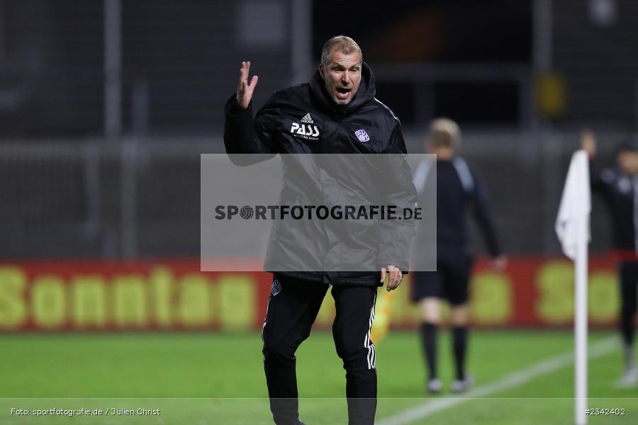 Jochen Seitz, Stadion am Schönbusch, Aschaffenburg, 07.10.2022, sport, action, BFV, Fussball, Oktober 2022, Saison 2022/2023, Spiel-Nr. 152, 16. Spieltag, Regionalliga Bayern, TSV, SVA, TSV Rain/Lech, SV Viktoria Aschaffenburg - Bild-ID: 2342402