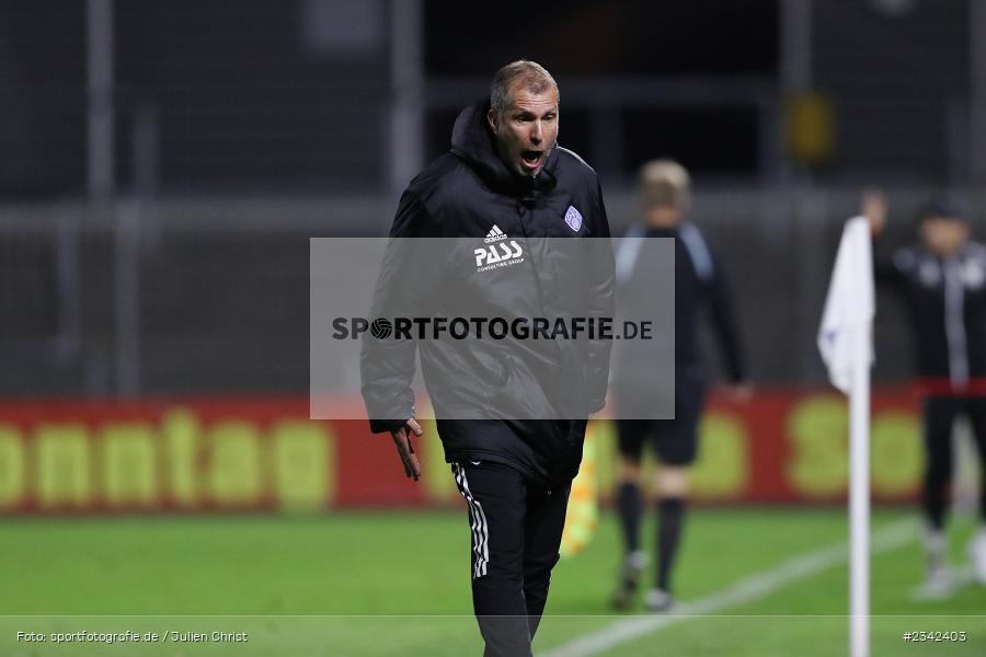 Jochen Seitz, Stadion am Schönbusch, Aschaffenburg, 07.10.2022, sport, action, BFV, Fussball, Oktober 2022, Saison 2022/2023, Spiel-Nr. 152, 16. Spieltag, Regionalliga Bayern, TSV, SVA, TSV Rain/Lech, SV Viktoria Aschaffenburg - Bild-ID: 2342403