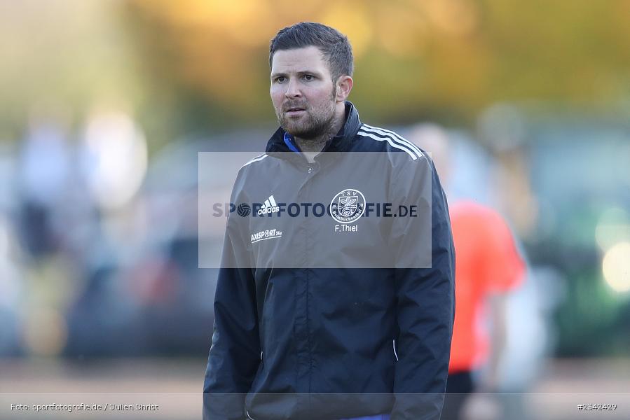 Trainer, Fabian Thiel, Sportgelände, Wiesthal, 08.10.2022, sport, action, BFV, Fussball, Oktober 2022, Saison 2022/2023, 12. Spieltag, Bezirksliga Unterfranken West, TSV, TSV Heimbuchenthal, TSV Neuhütten-Wiesthal - Bild-ID: 2342429