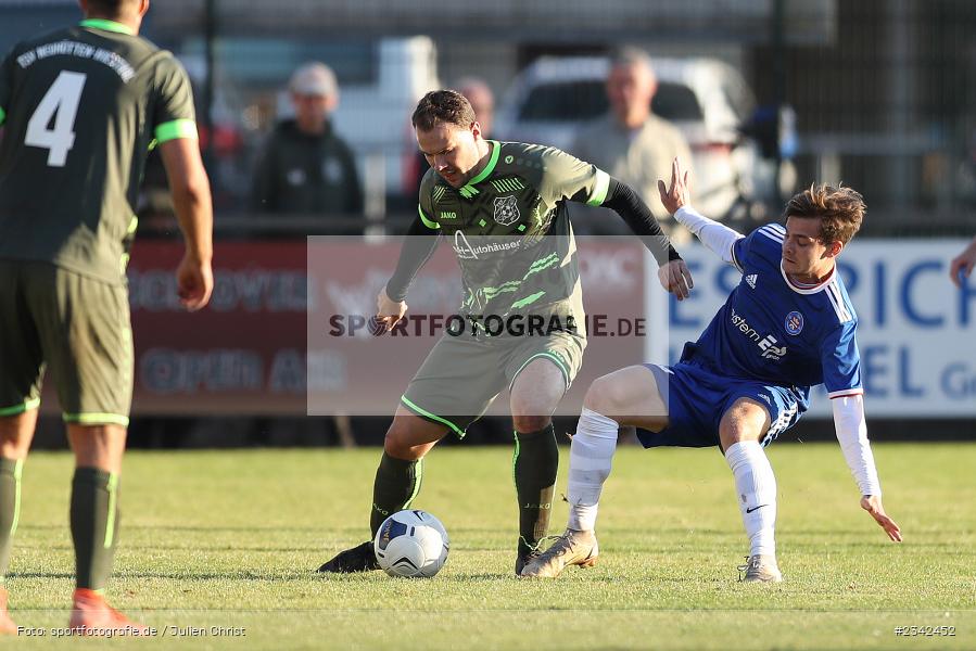 Felix Schanbacher, Sportgelände, Wiesthal, 08.10.2022, sport, action, BFV, Fussball, Oktober 2022, Saison 2022/2023, 12. Spieltag, Bezirksliga Unterfranken West, TSV, TSV Heimbuchenthal, TSV Neuhütten-Wiesthal - Bild-ID: 2342452