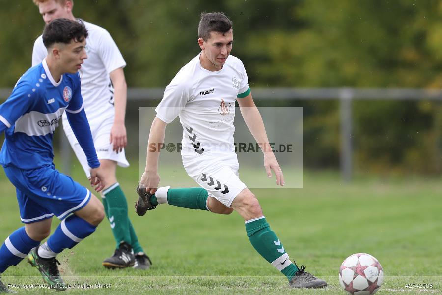 Felix Karle, Sportgelände, Lohr-Halsbach, 08.10.2022, sport, action, BFV, Fussball, Oktober 2022, Saison 2022/2023, 12. Spieltag, FCT, FCWH, Kreisklasse Würzburg, FC 1920 Thüngen, FC Wiesenfeld-Halsbach - Bild-ID: 2342508