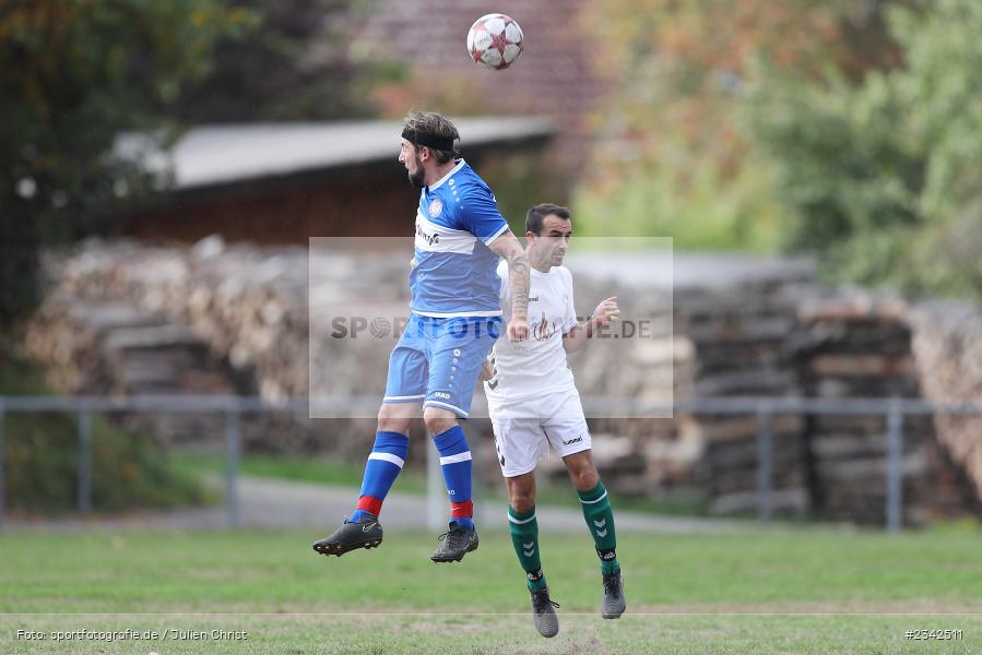 Julian Rettelbach, Sportgelände, Lohr-Halsbach, 08.10.2022, sport, action, BFV, Fussball, Oktober 2022, Saison 2022/2023, 12. Spieltag, FCT, FCWH, Kreisklasse Würzburg, FC 1920 Thüngen, FC Wiesenfeld-Halsbach - Bild-ID: 2342511