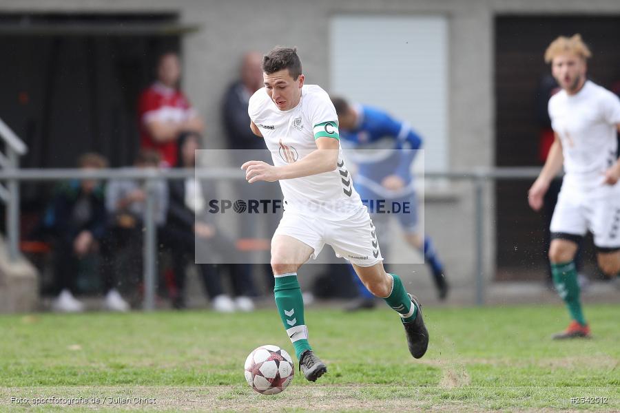 Felix Karle, Sportgelände, Lohr-Halsbach, 08.10.2022, sport, action, BFV, Fussball, Oktober 2022, Saison 2022/2023, 12. Spieltag, FCT, FCWH, Kreisklasse Würzburg, FC 1920 Thüngen, FC Wiesenfeld-Halsbach - Bild-ID: 2342512