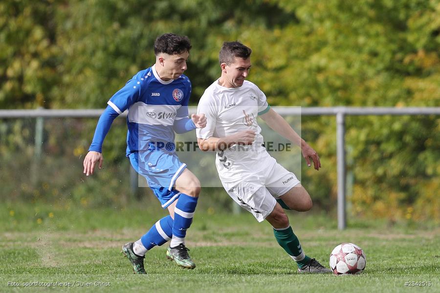 Felix Hegel, Sportgelände, Lohr-Halsbach, 08.10.2022, sport, action, BFV, Fussball, Oktober 2022, Saison 2022/2023, 12. Spieltag, FCT, FCWH, Kreisklasse Würzburg, FC 1920 Thüngen, FC Wiesenfeld-Halsbach - Bild-ID: 2342513