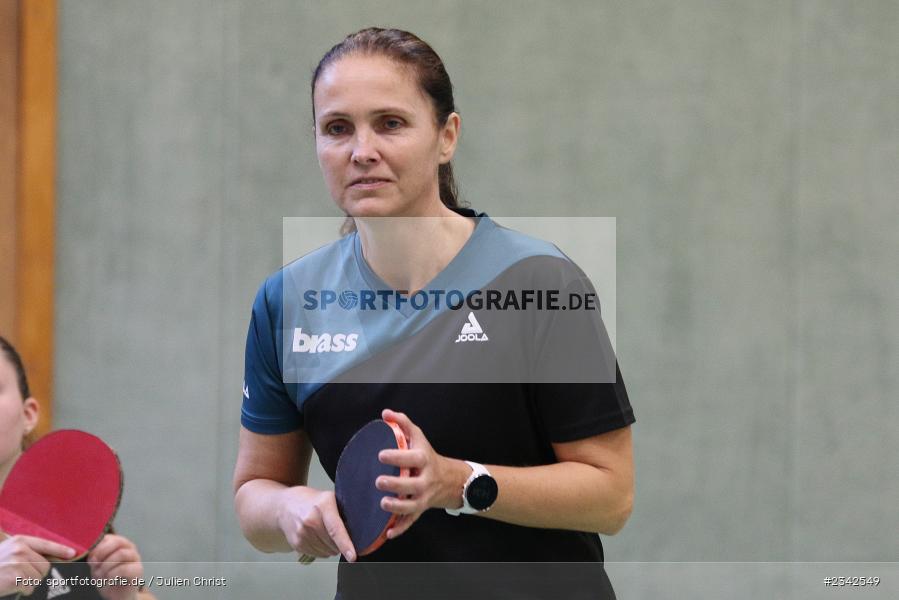Renata Kissner, Vereinsheim, Wombach, 08.10.2022, sport, action, 3. Bundesliga Süd, Tischtennis, Oktober 2022, Saison 2022/2023, TTC 1946 Weinheim II, RV Viktoria Wombach - Bild-ID: 2342549