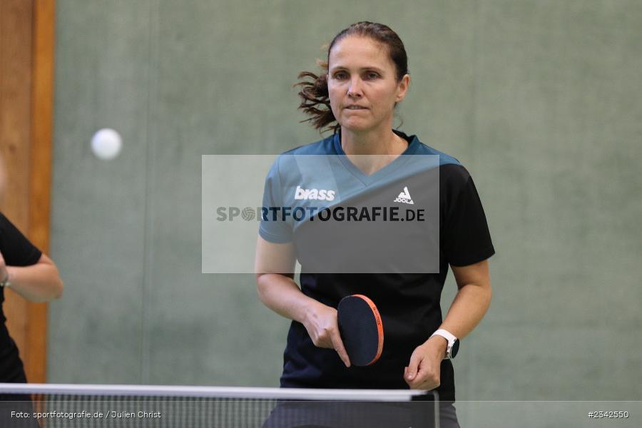 Renata Kissner, Vereinsheim, Wombach, 08.10.2022, sport, action, 3. Bundesliga Süd, Tischtennis, Oktober 2022, Saison 2022/2023, TTC 1946 Weinheim II, RV Viktoria Wombach - Bild-ID: 2342550