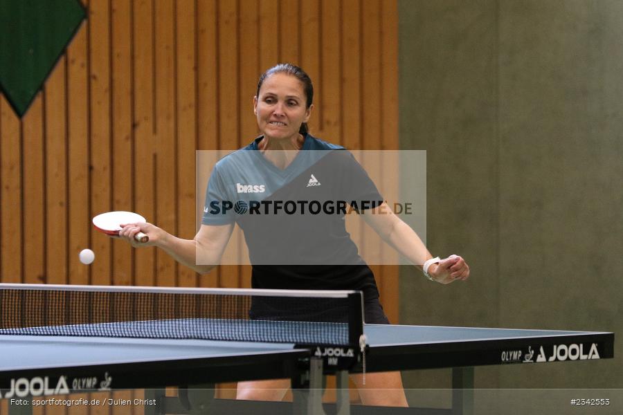 Renata Kissner, Vereinsheim, Wombach, 08.10.2022, sport, action, 3. Bundesliga Süd, Tischtennis, Oktober 2022, Saison 2022/2023, TTC 1946 Weinheim II, RV Viktoria Wombach - Bild-ID: 2342553
