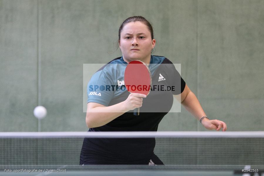 Anna Jansen, Vereinsheim, Wombach, 08.10.2022, sport, action, 3. Bundesliga Süd, Tischtennis, Oktober 2022, Saison 2022/2023, TTC 1946 Weinheim II, RV Viktoria Wombach - Bild-ID: 2342563