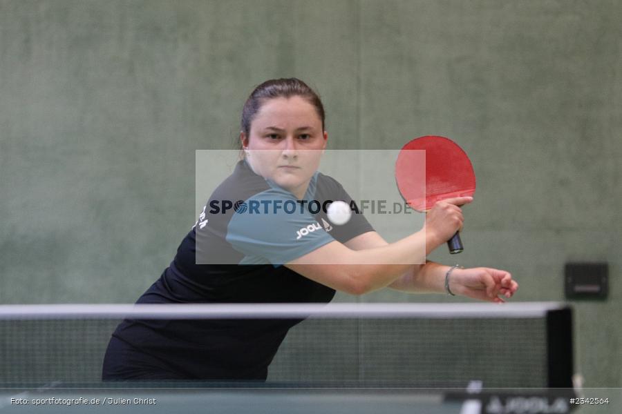 Anna Jansen, Vereinsheim, Wombach, 08.10.2022, sport, action, 3. Bundesliga Süd, Tischtennis, Oktober 2022, Saison 2022/2023, TTC 1946 Weinheim II, RV Viktoria Wombach - Bild-ID: 2342564
