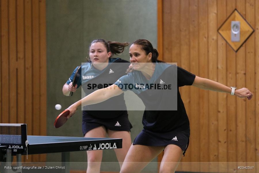 Anna Jansen, Vereinsheim, Wombach, 08.10.2022, sport, action, 3. Bundesliga Süd, Tischtennis, Oktober 2022, Saison 2022/2023, TTC 1946 Weinheim II, RV Viktoria Wombach - Bild-ID: 2342567