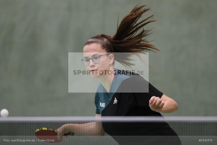 Sophia Deichert, Vereinsheim, Wombach, 08.10.2022, sport, action, 3. Bundesliga Süd, Tischtennis, Oktober 2022, Saison 2022/2023, TTC 1946 Weinheim II, RV Viktoria Wombach - Bild-ID: 2342574 Sophia Deichert, Vereinsheim, Wombach, 08.10.2022, sport, action, 3. Bundesliga Süd, Tischtennis, Oktober 2022, Saison 2022/2023, TTC 1946 Weinheim II, RV Viktoria Wombach - Bild-ID: 2342574