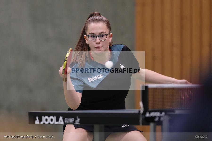 Sophia Deichert, Vereinsheim, Wombach, 08.10.2022, sport, action, 3. Bundesliga Süd, Tischtennis, Oktober 2022, Saison 2022/2023, TTC 1946 Weinheim II, RV Viktoria Wombach - Bild-ID: 2342575 Sophia Deichert, Vereinsheim, Wombach, 08.10.2022, sport, action, 3. Bundesliga Süd, Tischtennis, Oktober 2022, Saison 2022/2023, TTC 1946 Weinheim II, RV Viktoria Wombach - Bild-ID: 2342575