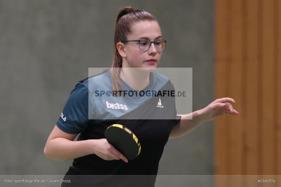 Sophia Deichert, Vereinsheim, Wombach, 08.10.2022, sport, action, 3. Bundesliga Süd, Tischtennis, Oktober 2022, Saison 2022/2023, TTC 1946 Weinheim II, RV Viktoria Wombach - Bild-ID: 2342576
