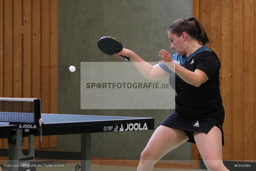 Anna Jansen, Vereinsheim, Wombach, 08.10.2022, sport, action, 3. Bundesliga Süd, Tischtennis, Oktober 2022, Saison 2022/2023, TTC 1946 Weinheim II, RV Viktoria Wombach - Bild-ID: 2342584