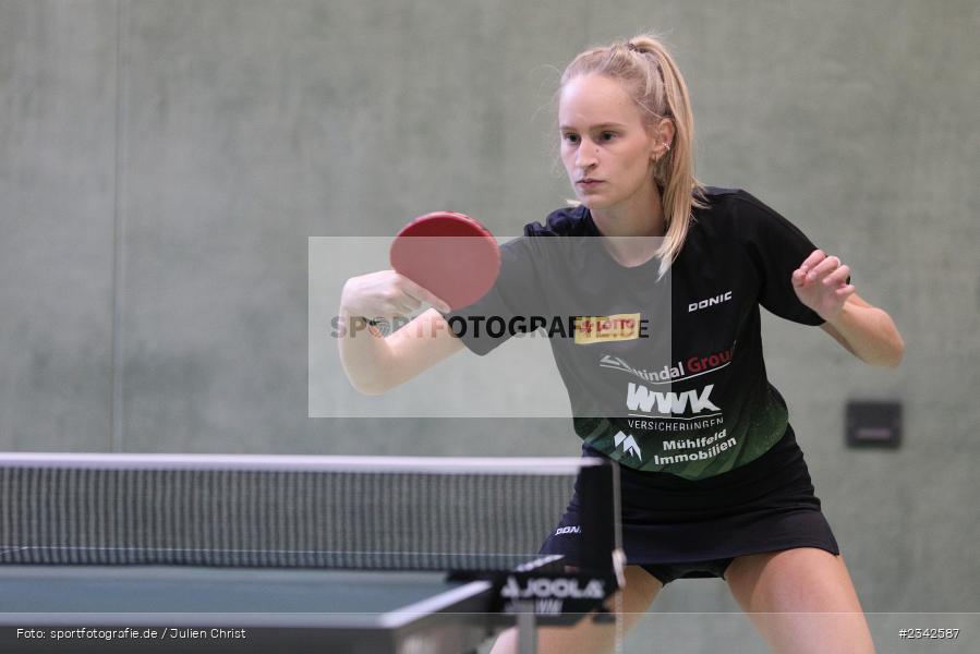 Luisa Säger, Vereinsheim, Wombach, 08.10.2022, sport, action, 3. Bundesliga Süd, Tischtennis, Oktober 2022, Saison 2022/2023, TTC 1946 Weinheim II, RV Viktoria Wombach - Bild-ID: 2342587