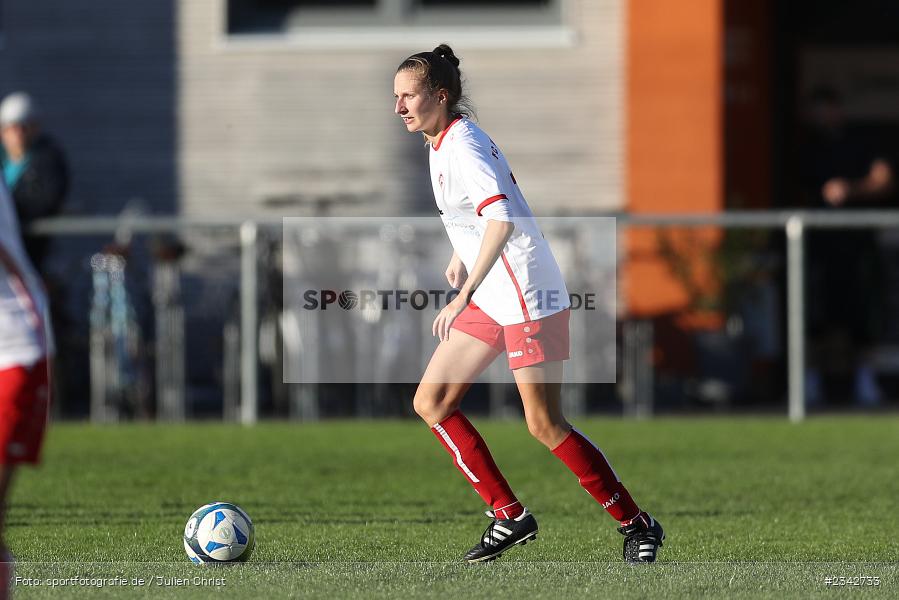 Leandra Jäger, DJK-Stadion, Würzburg, 09.10.2022, sport, action, BFV, Fussball, Oktober 2022, Saison 2022/2023, FWK, DJK, Frauen BOL, FC Würzburger Kickers II, SB DJK Würzburg - Bild-ID: 2342733