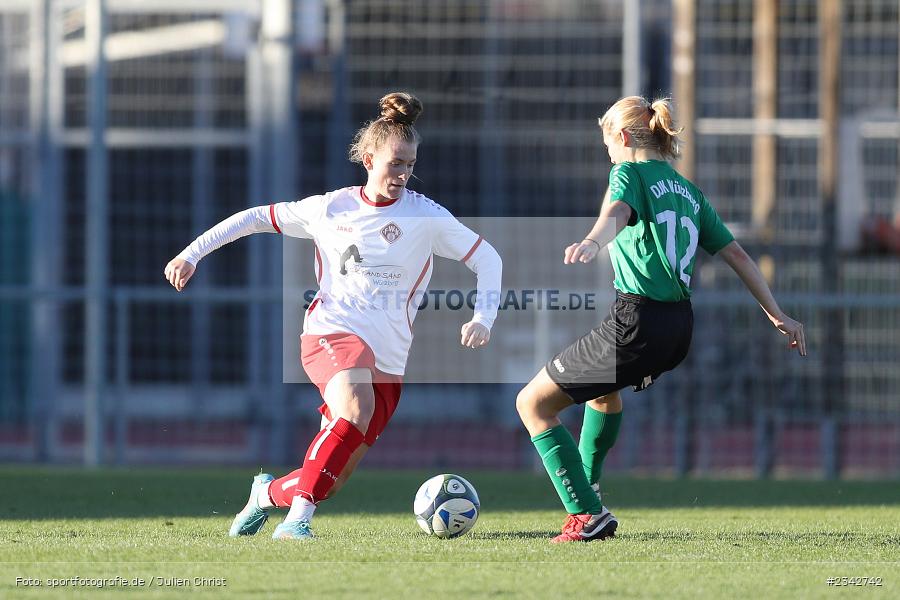 Julia Miksch, DJK-Stadion, Würzburg, 09.10.2022, sport, action, BFV, Fussball, Oktober 2022, Saison 2022/2023, FWK, DJK, Frauen BOL, FC Würzburger Kickers II, SB DJK Würzburg - Bild-ID: 2342742