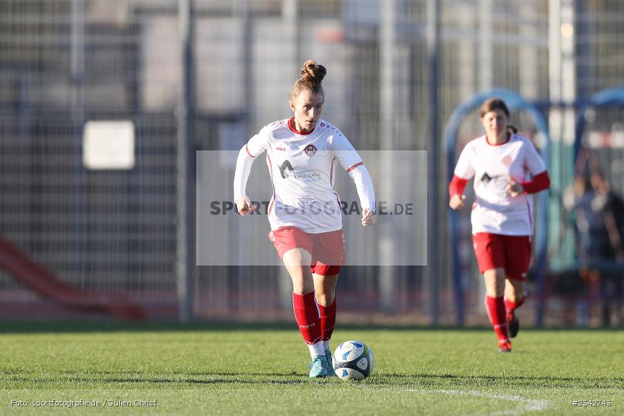 Julia Miksch, DJK-Stadion, Würzburg, 09.10.2022, sport, action, BFV, Fussball, Oktober 2022, Saison 2022/2023, FWK, DJK, Frauen BOL, FC Würzburger Kickers II, SB DJK Würzburg - Bild-ID: 2342743