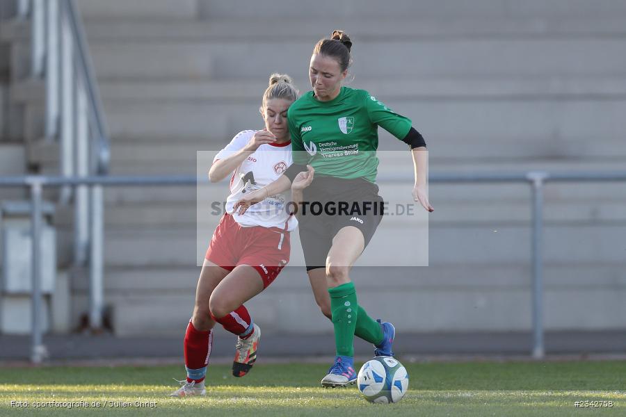Ela Schlicker, DJK-Stadion, Würzburg, 09.10.2022, sport, action, BFV, Fussball, Oktober 2022, Saison 2022/2023, FWK, DJK, Frauen BOL, FC Würzburger Kickers II, SB DJK Würzburg - Bild-ID: 2342758