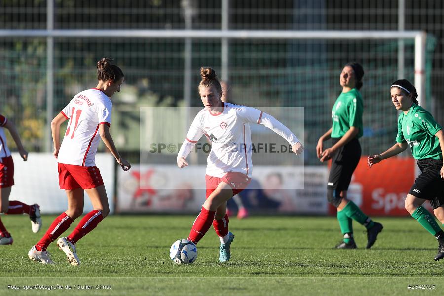 Julia Miksch, DJK-Stadion, Würzburg, 09.10.2022, sport, action, BFV, Fussball, Oktober 2022, Saison 2022/2023, FWK, DJK, Frauen BOL, FC Würzburger Kickers II, SB DJK Würzburg - Bild-ID: 2342763