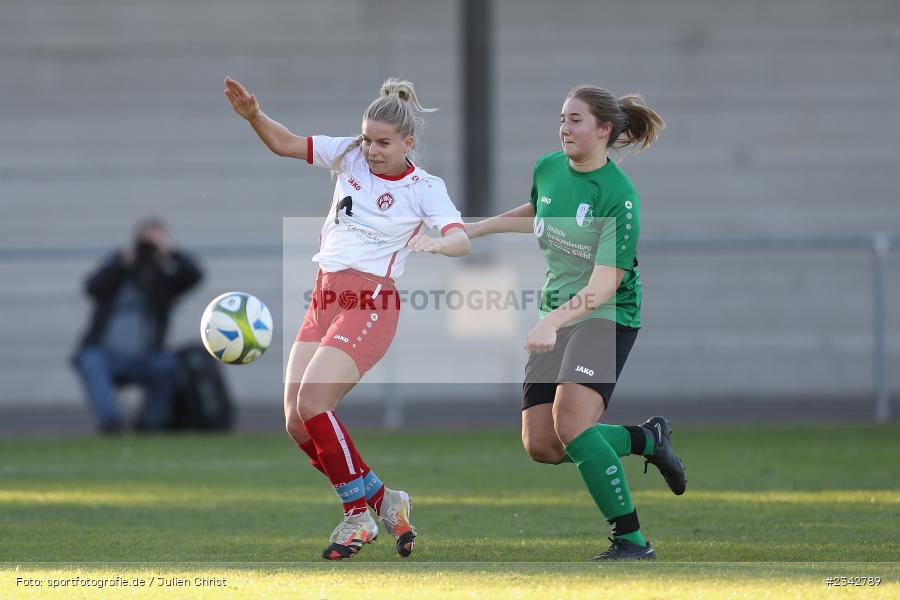 Ela Schlicker, DJK-Stadion, Würzburg, 09.10.2022, sport, action, BFV, Fussball, Oktober 2022, Saison 2022/2023, FWK, DJK, Frauen BOL, FC Würzburger Kickers II, SB DJK Würzburg - Bild-ID: 2342789