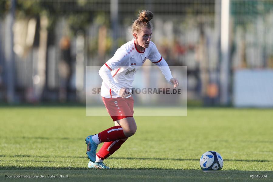 Julia Miksch, DJK-Stadion, Würzburg, 09.10.2022, sport, action, BFV, Fussball, Oktober 2022, Saison 2022/2023, FWK, DJK, Frauen BOL, FC Würzburger Kickers II, SB DJK Würzburg - Bild-ID: 2342804