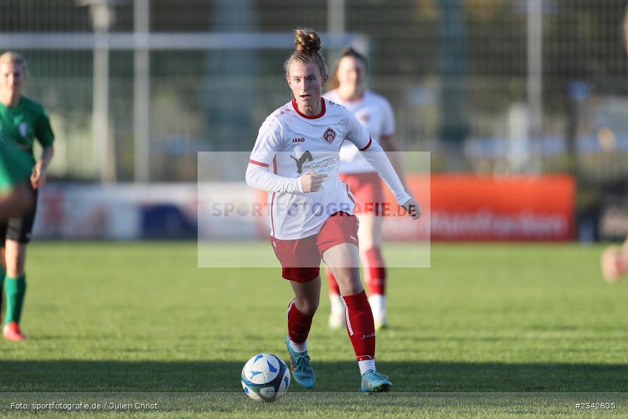Julia Miksch, DJK-Stadion, Würzburg, 09.10.2022, sport, action, BFV, Fussball, Oktober 2022, Saison 2022/2023, FWK, DJK, Frauen BOL, FC Würzburger Kickers II, SB DJK Würzburg - Bild-ID: 2342805