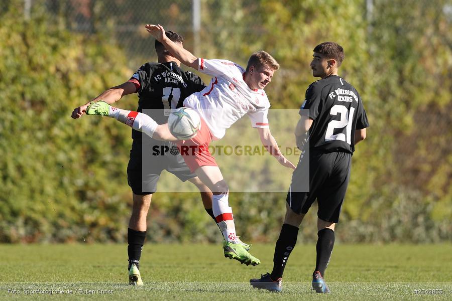 Bastian Walter, KRE Sportpark, Würzburg, 09.10.2022, sport, action, BFV, Fussball, Oktober 2022, Saison 2022/2023, SSV, FWK, A-Junioren, U19 Bayernliga, SSV Jahn Regensburg, FC Würzburger Kickers - Bild-ID: 2342833