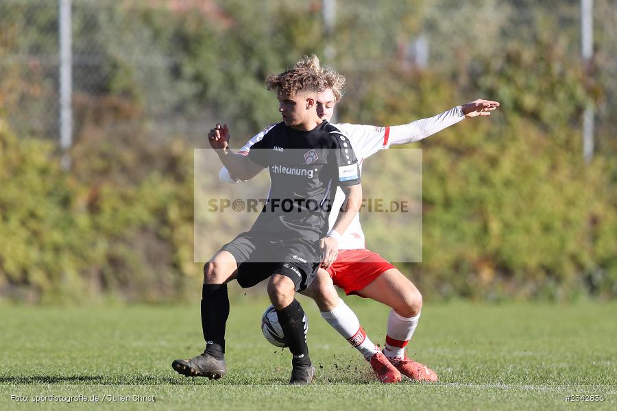 Dennis Deppner, KRE Sportpark, Würzburg, 09.10.2022, sport, action, BFV, Fussball, Oktober 2022, Saison 2022/2023, SSV, FWK, A-Junioren, U19 Bayernliga, SSV Jahn Regensburg, FC Würzburger Kickers - Bild-ID: 2342836