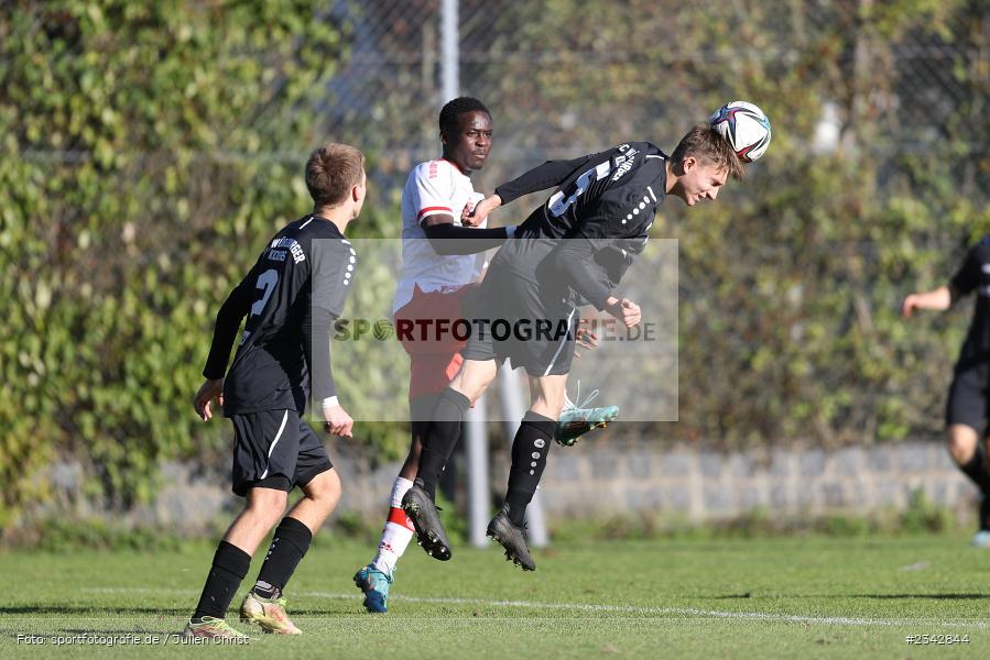 Nick Doktorczyk, KRE Sportpark, Würzburg, 09.10.2022, sport, action, BFV, Fussball, Oktober 2022, Saison 2022/2023, SSV, FWK, A-Junioren, U19 Bayernliga, SSV Jahn Regensburg, FC Würzburger Kickers - Bild-ID: 2342844