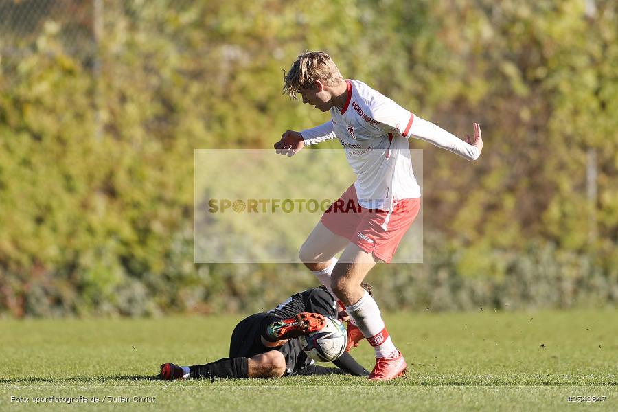 Alexander Nittnaus, KRE Sportpark, Würzburg, 09.10.2022, sport, action, BFV, Fussball, Oktober 2022, Saison 2022/2023, SSV, FWK, A-Junioren, U19 Bayernliga, SSV Jahn Regensburg, FC Würzburger Kickers - Bild-ID: 2342847