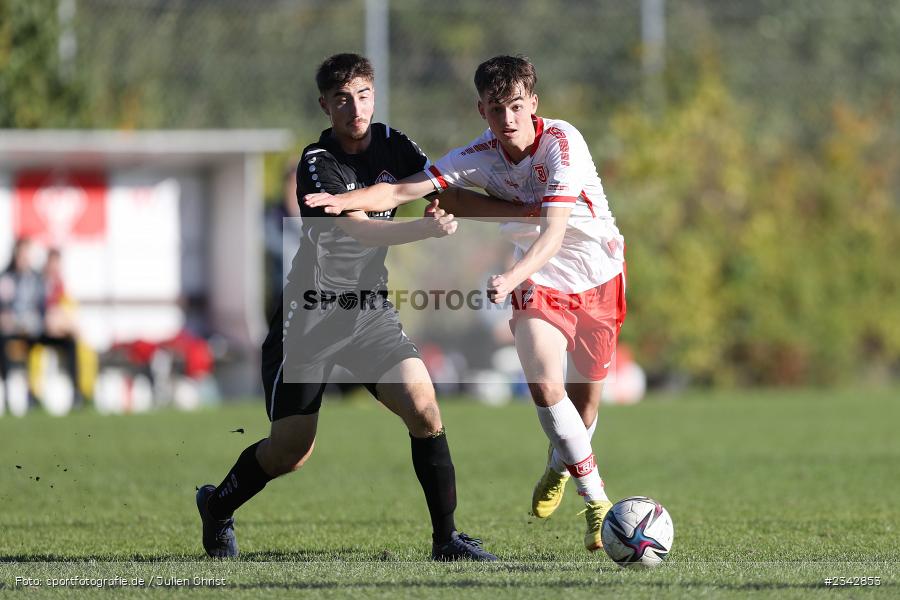 Johannes Rehwald, KRE Sportpark, Würzburg, 09.10.2022, sport, action, BFV, Fussball, Oktober 2022, Saison 2022/2023, SSV, FWK, A-Junioren, U19 Bayernliga, SSV Jahn Regensburg, FC Würzburger Kickers - Bild-ID: 2342853