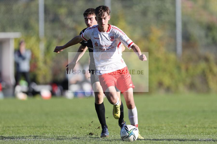 Johannes Rehwald, KRE Sportpark, Würzburg, 09.10.2022, sport, action, BFV, Fussball, Oktober 2022, Saison 2022/2023, SSV, FWK, A-Junioren, U19 Bayernliga, SSV Jahn Regensburg, FC Würzburger Kickers - Bild-ID: 2342855