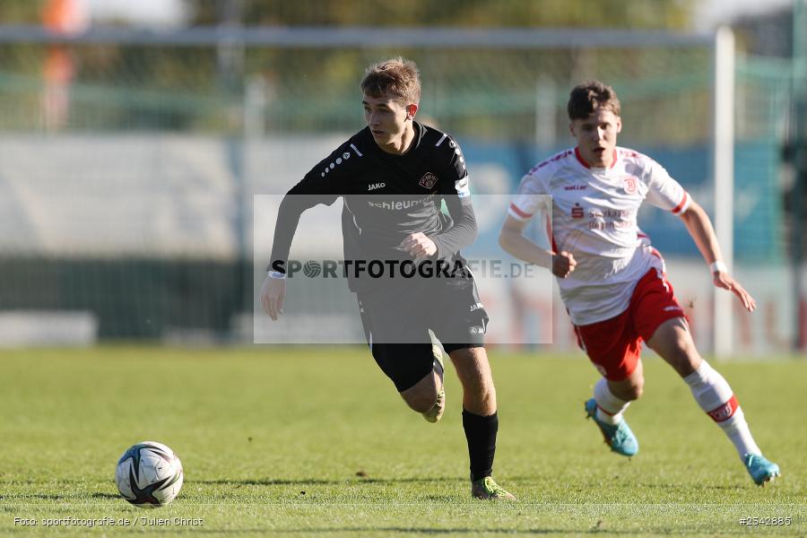Marcelo Operskalski, KRE Sportpark, Würzburg, 09.10.2022, sport, action, BFV, Fussball, Oktober 2022, Saison 2022/2023, SSV, FWK, A-Junioren, U19 Bayernliga, SSV Jahn Regensburg, FC Würzburger Kickers - Bild-ID: 2342885