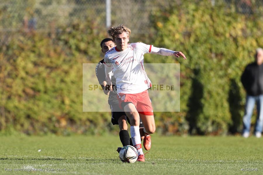 Alexander Nittnaus, KRE Sportpark, Würzburg, 09.10.2022, sport, action, BFV, Fussball, Oktober 2022, Saison 2022/2023, SSV, FWK, A-Junioren, U19 Bayernliga, SSV Jahn Regensburg, FC Würzburger Kickers - Bild-ID: 2342908