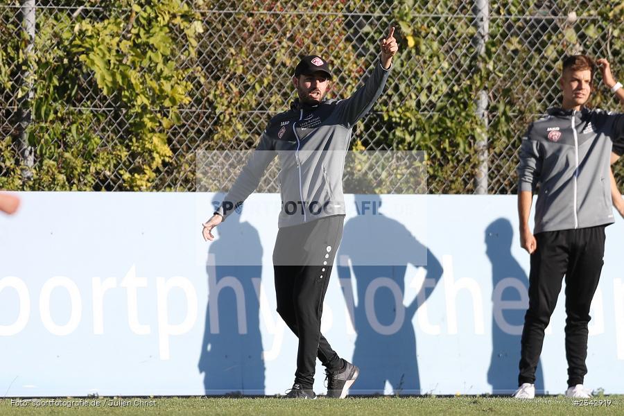 Salvatore D`Andrea, KRE Sportpark, Würzburg, 09.10.2022, sport, action, BFV, Fussball, Oktober 2022, Saison 2022/2023, SSV, FWK, A-Junioren, U19 Bayernliga, SSV Jahn Regensburg, FC Würzburger Kickers - Bild-ID: 2342919