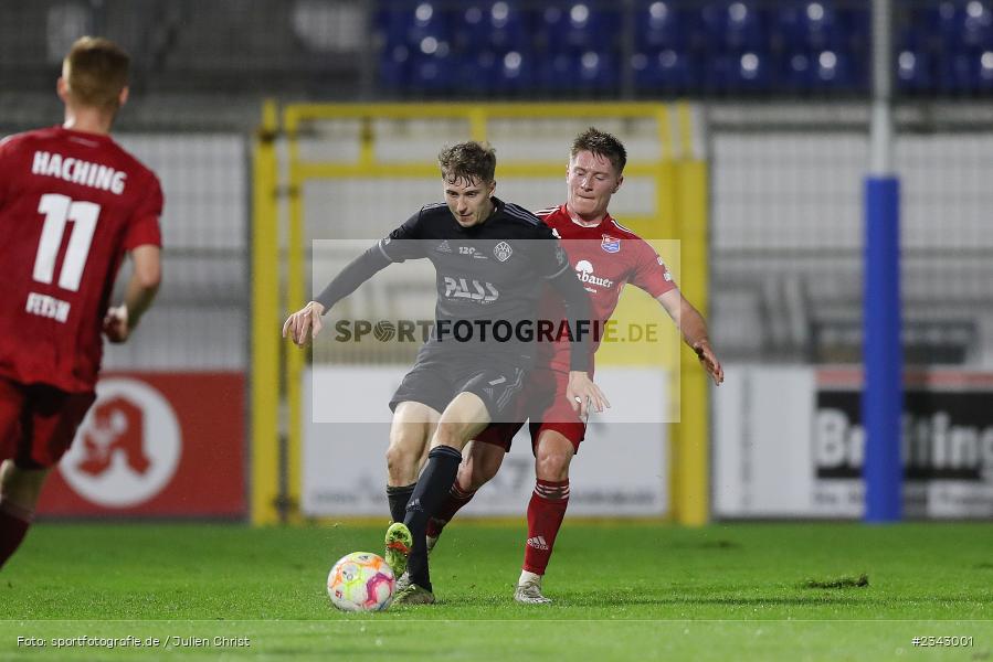 Benedict Laverty, Stadion am Schönbusch, Aschaffenburg, 14.10.2022, sport, action, BFV, Fussball, Oktober 2022, Saison 2022/2023, 17. Spieltag, 4. Liga, RLB, Regionalliga Bayern, UHA, SVA, SpVgg Unterhaching, SV Viktoria Aschaffenburg - Bild-ID: 2343001 Benedict Laverty, Stadion am Schönbusch, Aschaffenburg, 14.10.2022, sport, action, BFV, Fussball, Oktober 2022, Saison 2022/2023, 17. Spieltag, 4. Liga, RLB, Regionalliga Bayern, UHA, SVA, SpVgg Unterhaching, SV Viktoria Aschaffenburg - Bild-ID: 2343001