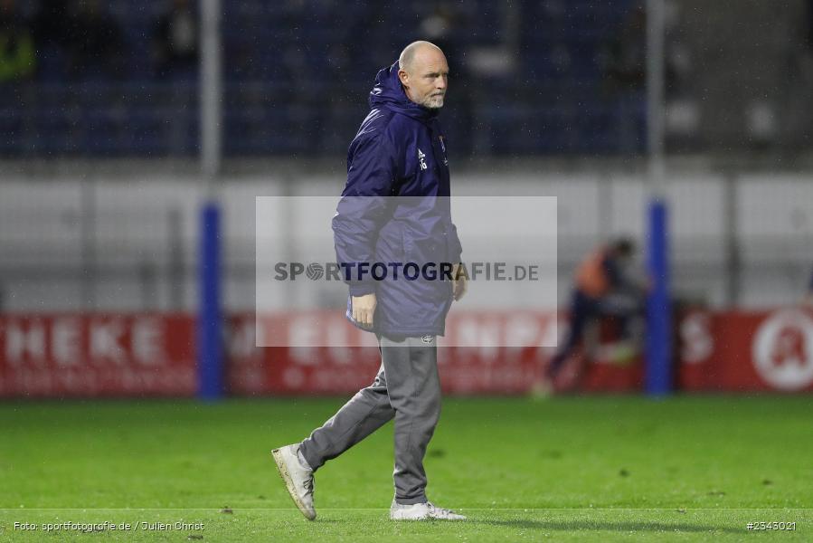 Steffen Galm, Stadion am Schönbusch, Aschaffenburg, 14.10.2022, sport, action, BFV, Fussball, Oktober 2022, Saison 2022/2023, 17. Spieltag, 4. Liga, RLB, Regionalliga Bayern, UHA, SVA, SpVgg Unterhaching, SV Viktoria Aschaffenburg - Bild-ID: 2343021