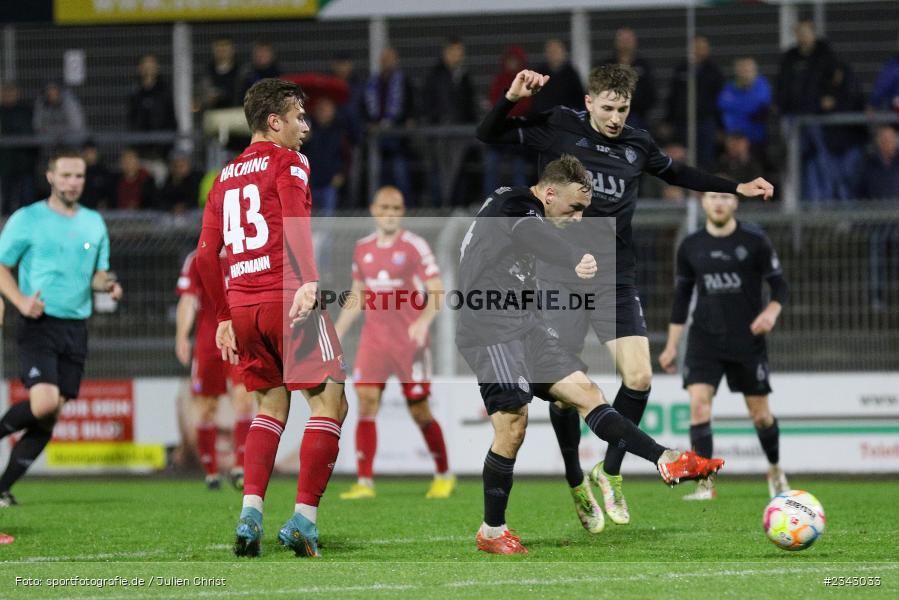 Alexandru Paraschiv, Stadion am Schönbusch, Aschaffenburg, 14.10.2022, sport, action, BFV, Fussball, Oktober 2022, Saison 2022/2023, 17. Spieltag, 4. Liga, RLB, Regionalliga Bayern, UHA, SVA, SpVgg Unterhaching, SV Viktoria Aschaffenburg - Bild-ID: 2343033 Alexandru Paraschiv, Stadion am Schönbusch, Aschaffenburg, 14.10.2022, sport, action, BFV, Fussball, Oktober 2022, Saison 2022/2023, 17. Spieltag, 4. Liga, RLB, Regionalliga Bayern, UHA, SVA, SpVgg Unterhaching, SV Viktoria Aschaffenburg - Bild-ID: 2343033