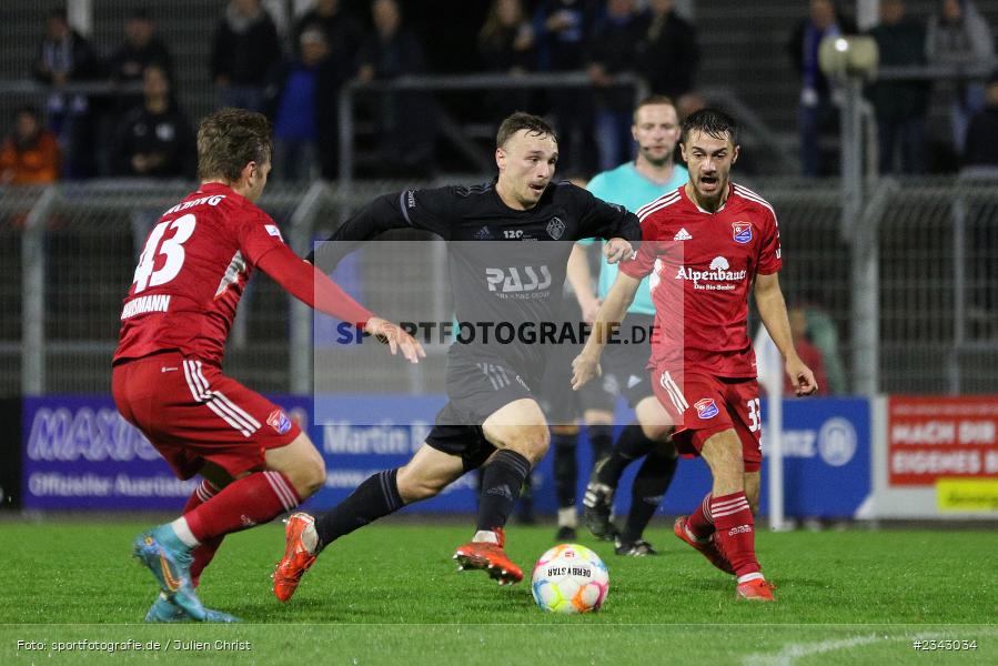 Alexandru Paraschiv, Stadion am Schönbusch, Aschaffenburg, 14.10.2022, sport, action, BFV, Fussball, Oktober 2022, Saison 2022/2023, 17. Spieltag, 4. Liga, RLB, Regionalliga Bayern, UHA, SVA, SpVgg Unterhaching, SV Viktoria Aschaffenburg - Bild-ID: 2343034 Alexandru Paraschiv, Stadion am Schönbusch, Aschaffenburg, 14.10.2022, sport, action, BFV, Fussball, Oktober 2022, Saison 2022/2023, 17. Spieltag, 4. Liga, RLB, Regionalliga Bayern, UHA, SVA, SpVgg Unterhaching, SV Viktoria Aschaffenburg - Bild-ID: 2343034
