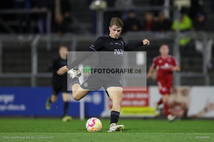 Florian Pieper, Stadion am Schönbusch, Aschaffenburg, 14.10.2022, sport, action, BFV, Fussball, Oktober 2022, Saison 2022/2023, 17. Spieltag, 4. Liga, RLB, Regionalliga Bayern, UHA, SVA, SpVgg Unterhaching, SV Viktoria Aschaffenburg - Bild-ID: 2343036 Florian Pieper, Stadion am Schönbusch, Aschaffenburg, 14.10.2022, sport, action, BFV, Fussball, Oktober 2022, Saison 2022/2023, 17. Spieltag, 4. Liga, RLB, Regionalliga Bayern, UHA, SVA, SpVgg Unterhaching, SV Viktoria Aschaffenburg - Bild-ID: 2343036