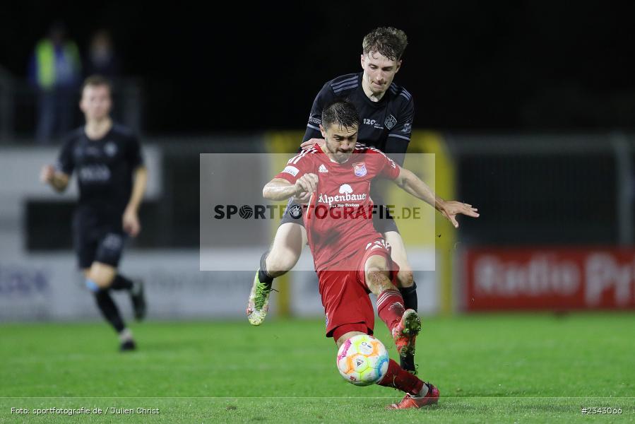 Christoph Ehlich, Stadion am Schönbusch, Aschaffenburg, 14.10.2022, sport, action, BFV, Fussball, Oktober 2022, Saison 2022/2023, 17. Spieltag, 4. Liga, RLB, Regionalliga Bayern, UHA, SVA, SpVgg Unterhaching, SV Viktoria Aschaffenburg - Bild-ID: 2343066