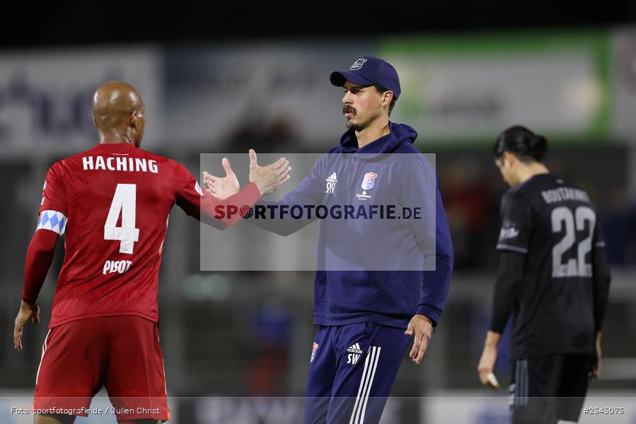 Sandro Wagner, Stadion am Schönbusch, Aschaffenburg, 14.10.2022, sport, action, BFV, Fussball, Oktober 2022, Saison 2022/2023, 17. Spieltag, 4. Liga, RLB, Regionalliga Bayern, UHA, SVA, SpVgg Unterhaching, SV Viktoria Aschaffenburg - Bild-ID: 2343073
