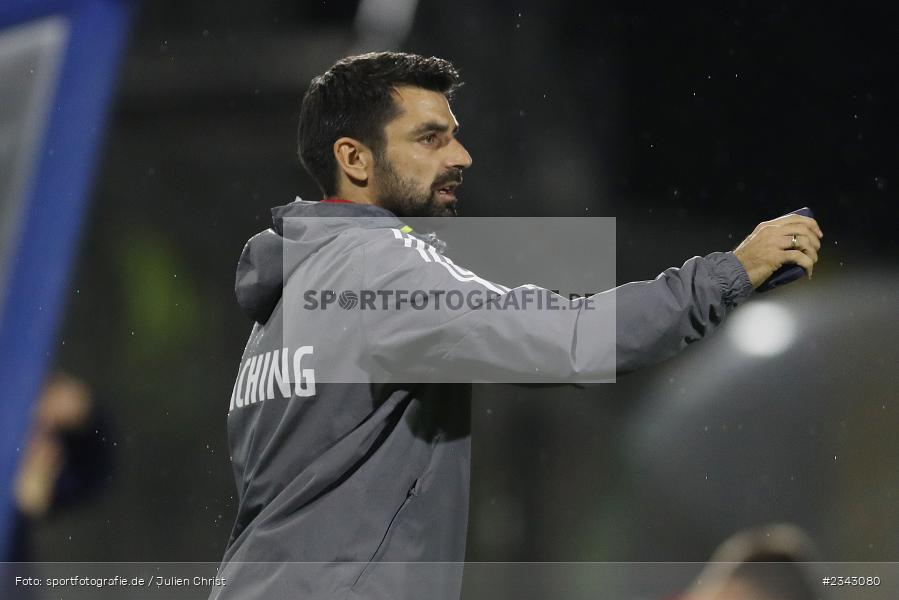 Thomas Kasparetti, Stadion am Schönbusch, Aschaffenburg, 14.10.2022, sport, action, BFV, Fussball, Oktober 2022, Saison 2022/2023, 17. Spieltag, 4. Liga, RLB, Regionalliga Bayern, UHA, SVA, SpVgg Unterhaching, SV Viktoria Aschaffenburg - Bild-ID: 2343080